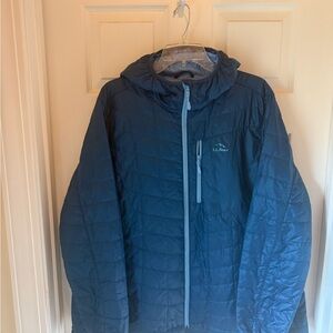 L.L. Bean Women's Blue Puffer Jacket